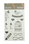 Kafes Tattoo Dövme Sticker