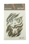 Kurt Tattoo Dövme Sticker