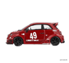 Mini Gt BL 963 LB-WORKS x Abas Works ABARTH 595 Red Fiat 500 1/64 Model Araba
