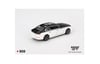 Mini GT BMW i7 xDrive60 Alpine White / Black Sapphire Diecast Model Araba