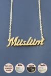 Müslüm İsimli Kolye