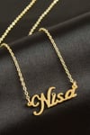 Nisa İsimli Kolye (Kişiye Özel)
