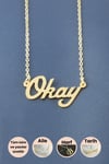 Okay İsimli Kolye
