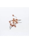 Roz Renk Metal Top Küpe 50 Gram