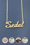 Sedat İsimli Kolye