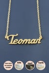 Teoman İsimli Kolye
