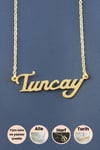 Tuncay İsimli Kolye