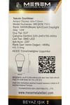 LED AMPÜL 12W / 1600 LUMEN 7503 BEYAZ IŞIK ( 10 ADET )