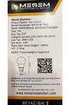 LED AMPÜL 5W / 500 LUMEN 7505 BEYAZ IŞIK ( 10 ADET )