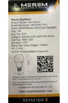 LED AMPÜL 7W / 600 LUMEN 7501 BEYAZ IŞIK ( 10 ADET )