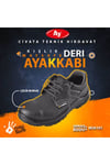 May Safe Deri Çelik Burunlu İş Güvenlik Ayakkabısı Kaydırmaz (4 Mevsim)
