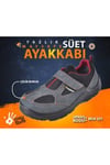 May Safe Süet Çelik Burunlu İş Güvenlik Ayakkabısı (3 Mevsim)