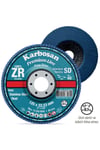 Premium Line Flap Disk ZR Sd 125x22 mm 80 Kum Düz-KARBOSAN (10adet)