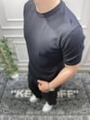 Basic Bisiklet Yaka İnce Triko - Siyah