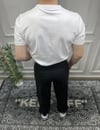 Basic Bisiklet Yaka Triko - Beyaz