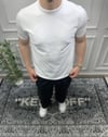 Basic Bisiklet Yaka Triko - Beyaz