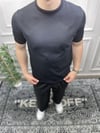 Basic Bisiklet Yaka Triko - Siyah