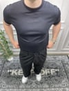 Basic Bisiklet Yaka Triko - Siyah