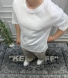 Basic Relax Fit T-Shirt - Beyaz