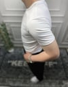 Basic Slim Fit T-Shirt - Beyaz