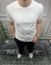 Basic Slim Fit T-Shirt - Beyaz