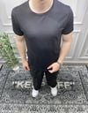 Basic Slim Fit T-Shirt - Siyah
