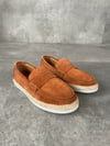 Best Steps Süet Espadril Loafer - Açık Kahve 