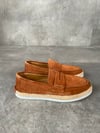 Best Steps Süet Espadril Loafer - Açık Kahve 