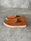 Best Steps Süet Espadril Loafer - Açık Kahve 
