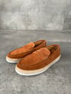 Best Steps Süet Espadril Loafer - Açık Kahve 