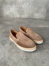 Best Steps Süet Espadril Loafer - Krem