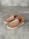 Best Steps Süet Espadril Loafer - Krem