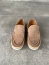 Best Steps Süet Espadril Loafer - Krem