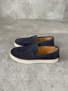 Best Steps Süet Espadril Loafer - Lacivert