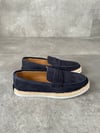 Best Steps Süet Espadril Loafer - Lacivert