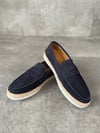 Best Steps Süet Espadril Loafer - Lacivert