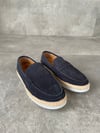 Best Steps Süet Espadril Loafer - Lacivert