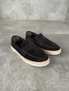 Best Steps Süet Espadril Loafer - Siyah