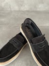 Best Steps Süet Espadril Loafer - Siyah