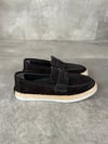 Best Steps Süet Espadril Loafer - Siyah