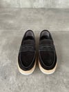 Best Steps Süet Espadril Loafer - Siyah