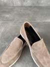 Best Steps Süet Loafer - Krem