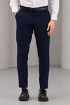 Double Reguler Kumaş Pantolon Lacivert - Wng8033