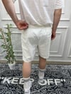 Keten Beyaz Şort - Wng