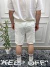 Keten Beyaz Şort - Wng