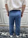 Keten Jogger Pantolon Mavi - Kps
