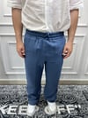 Keten Jogger Pantolon Mavi - Kps