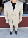 Kruvaze Oversize Takım Krem - Strk