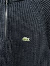 Lacoste Yarım Fermuarlı Triko - Lacivert