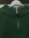 Lacoste Yarım Fermuarlı Triko - Yeşil